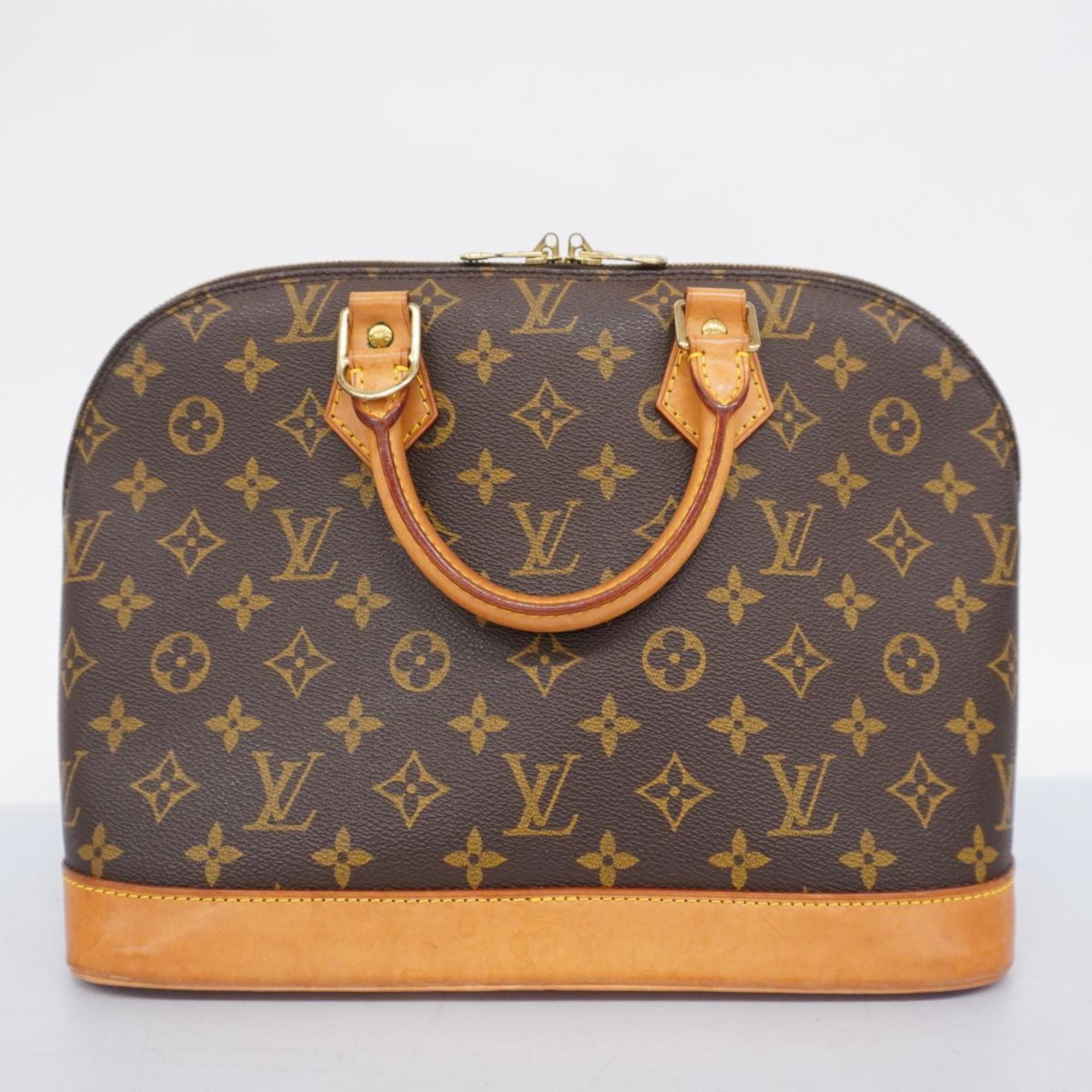 Louis Vuitton handbag Monogram Alma M51130 brown ladies