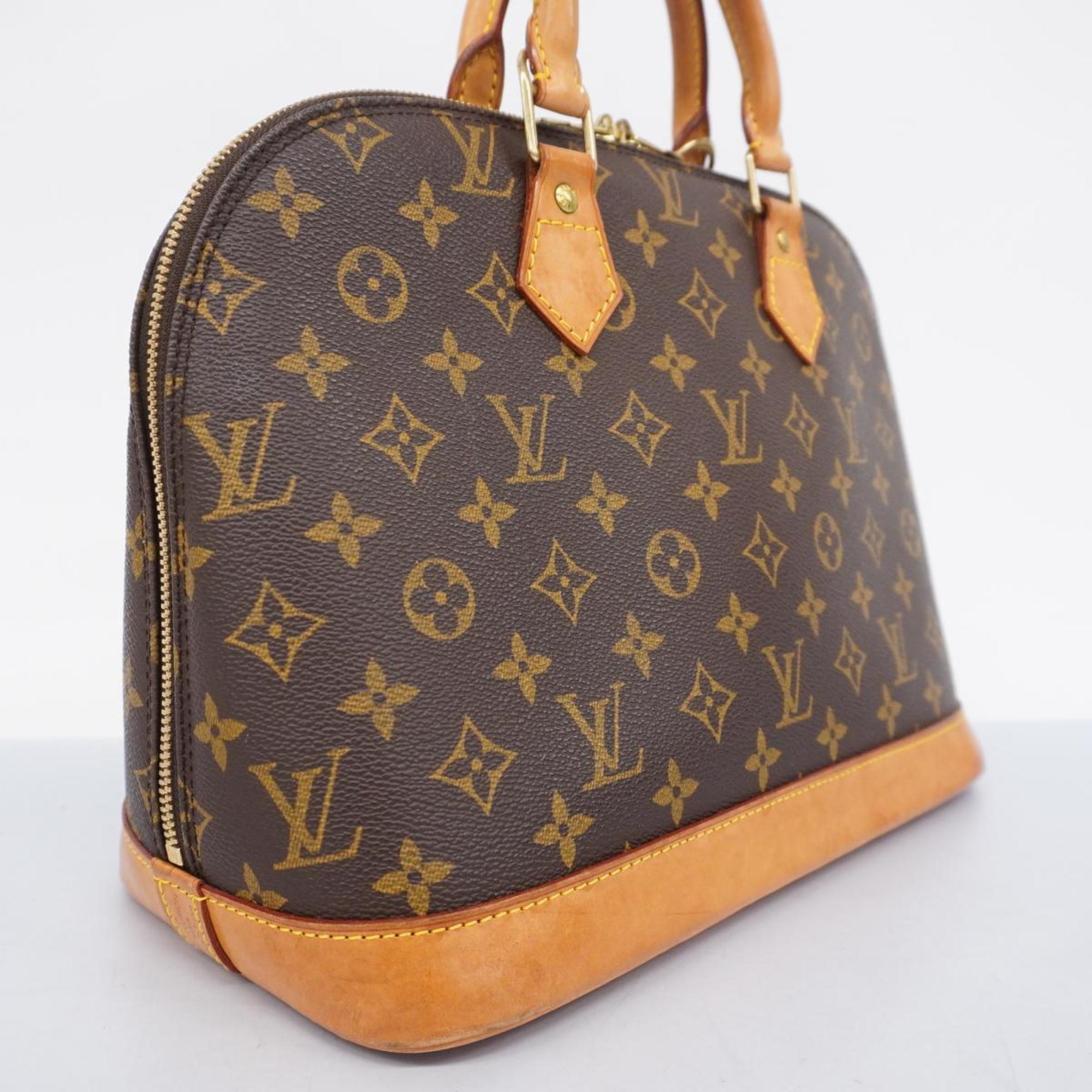 Louis Vuitton handbag Monogram Alma M51130 brown ladies