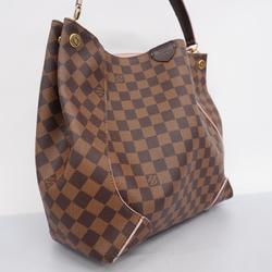 Louis Vuitton Shoulder Bag Damier Kaisa Hobo N41556 Ebene Rose Ballerine Ladies