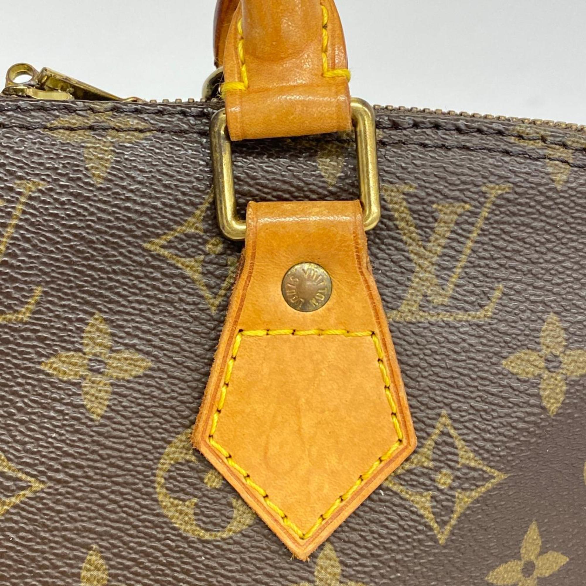 Louis Vuitton handbag Monogram Alma M51130 Brown ladies