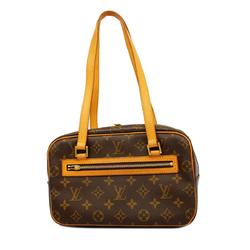 Louis Vuitton Shoulder Bag Monogram Cite MM M51182 Brown Ladies