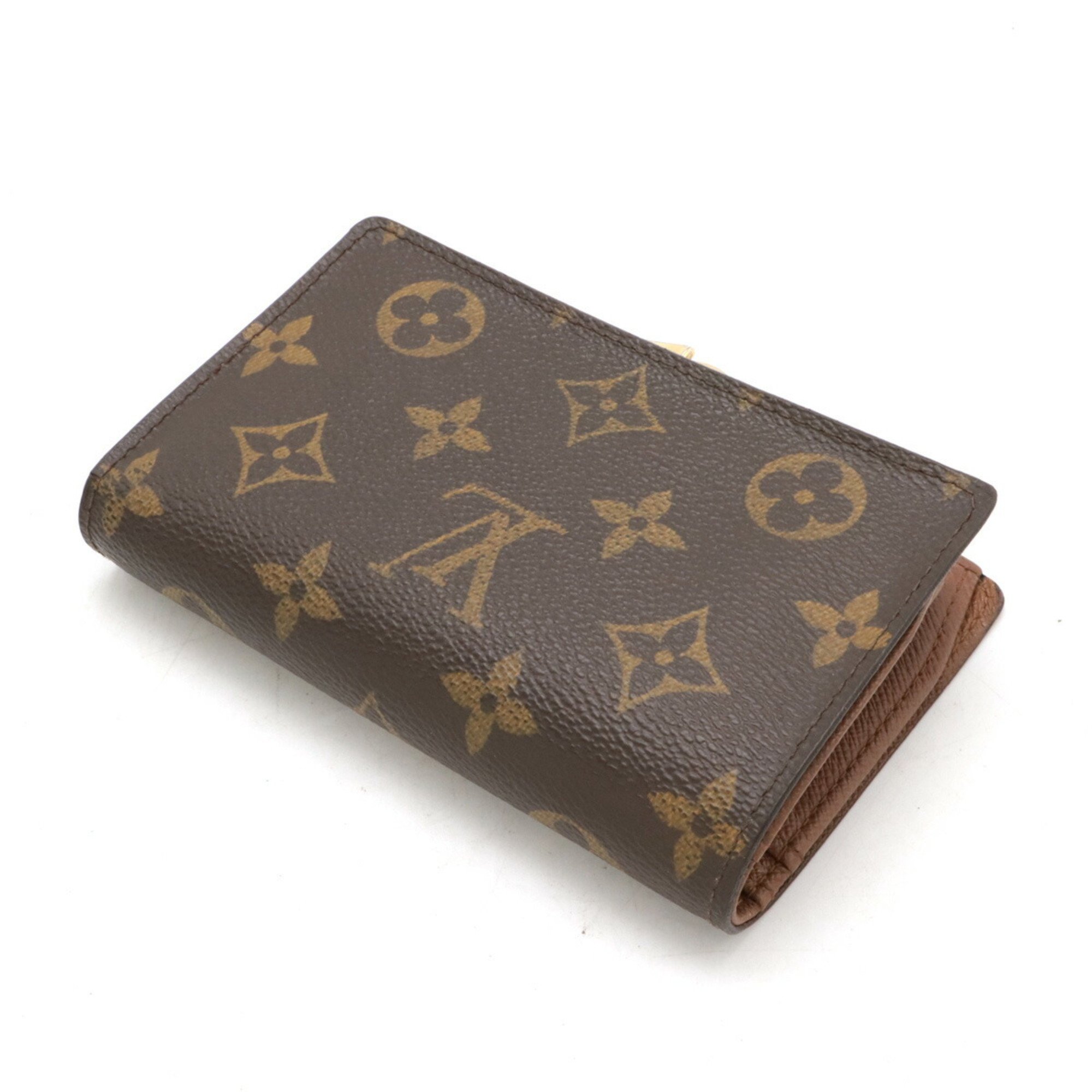 LOUIS VUITTON Louis Vuitton Monogram Portefeuille Viennois Bi-fold Wallet Non-sticky M61674