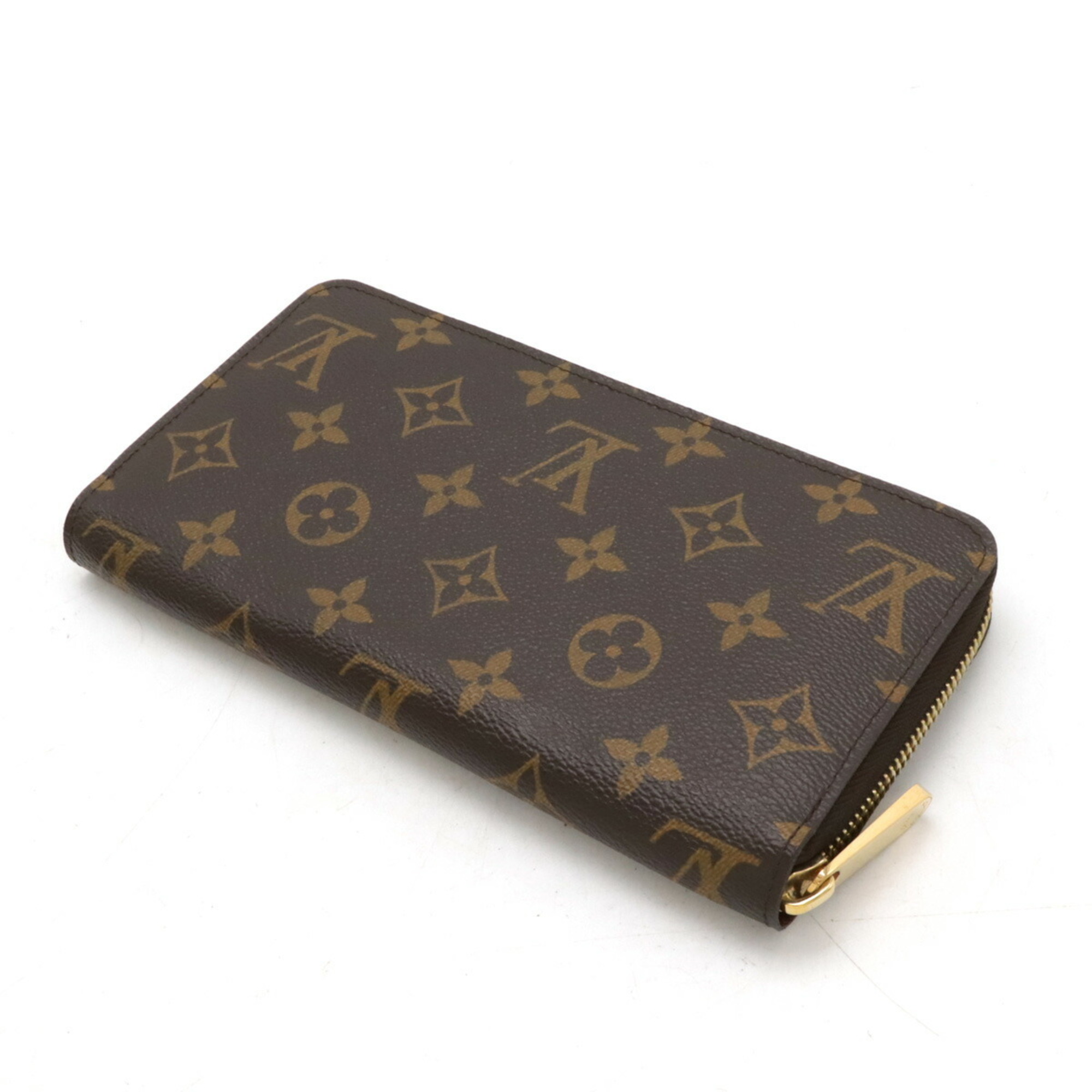 LOUIS VUITTON Louis Vuitton Monogram Zippy Wallet Round Long M60017