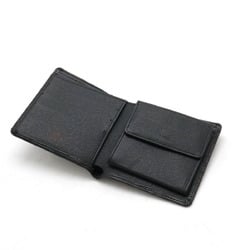 LOUIS VUITTON Louis Vuitton Epi Porte-Bie Carte Credit Monet Bi-fold Wallet Leather Noir Black M63542