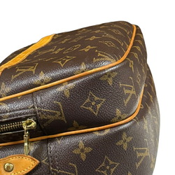 Louis Vuitton Reporter PM Monogram Shoulder Bag Canvas M45254 Brown Women's LOUIS VUITTON