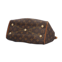 Louis Vuitton Tivoli PM Monogram Handbag Canvas M40143 Brown Women's LOUIS VUITTON