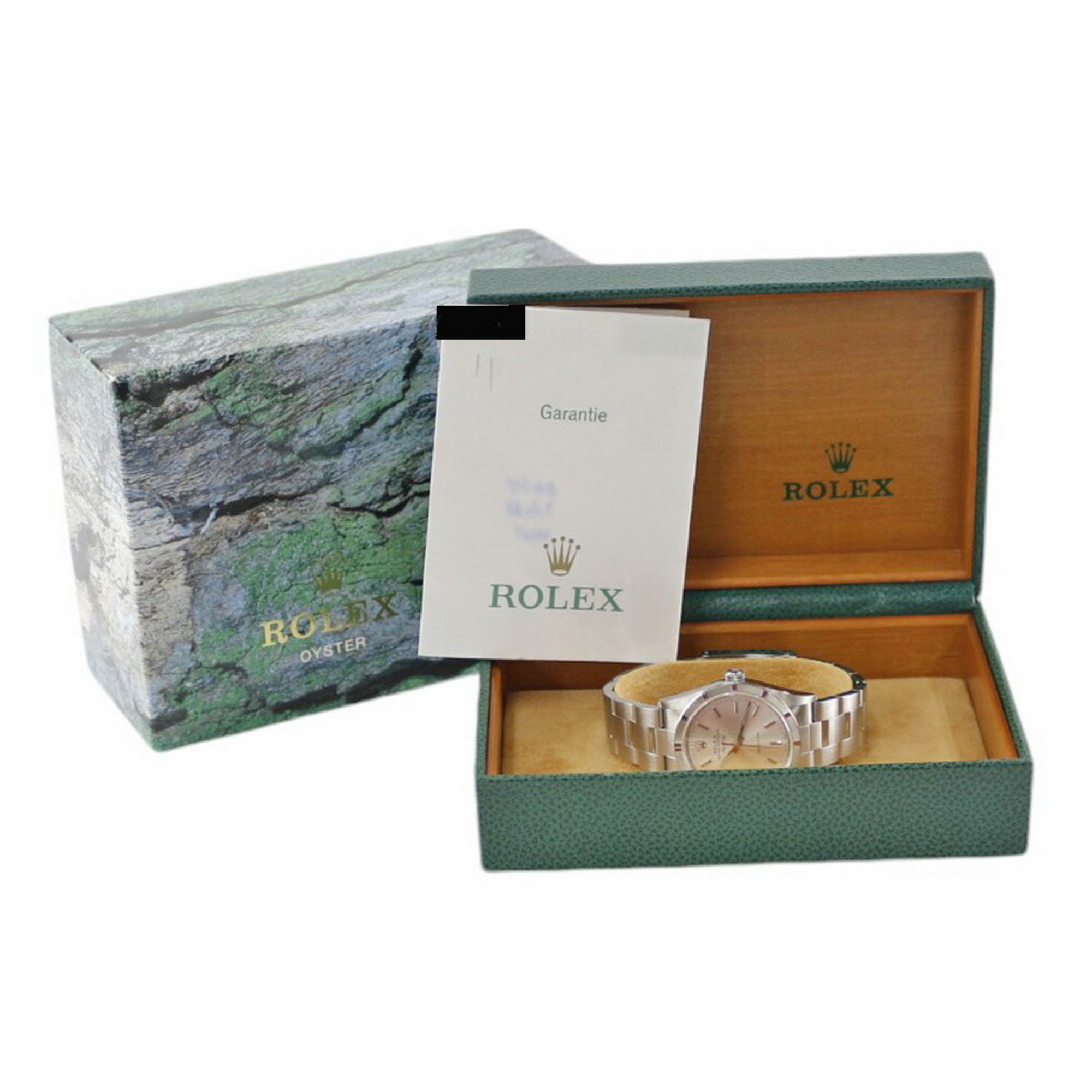 Rolex Air King Oyster Perpetual Watch Stainless Steel 14010 Automatic Men's ROLEX F Series 2003-2004 Overhauled