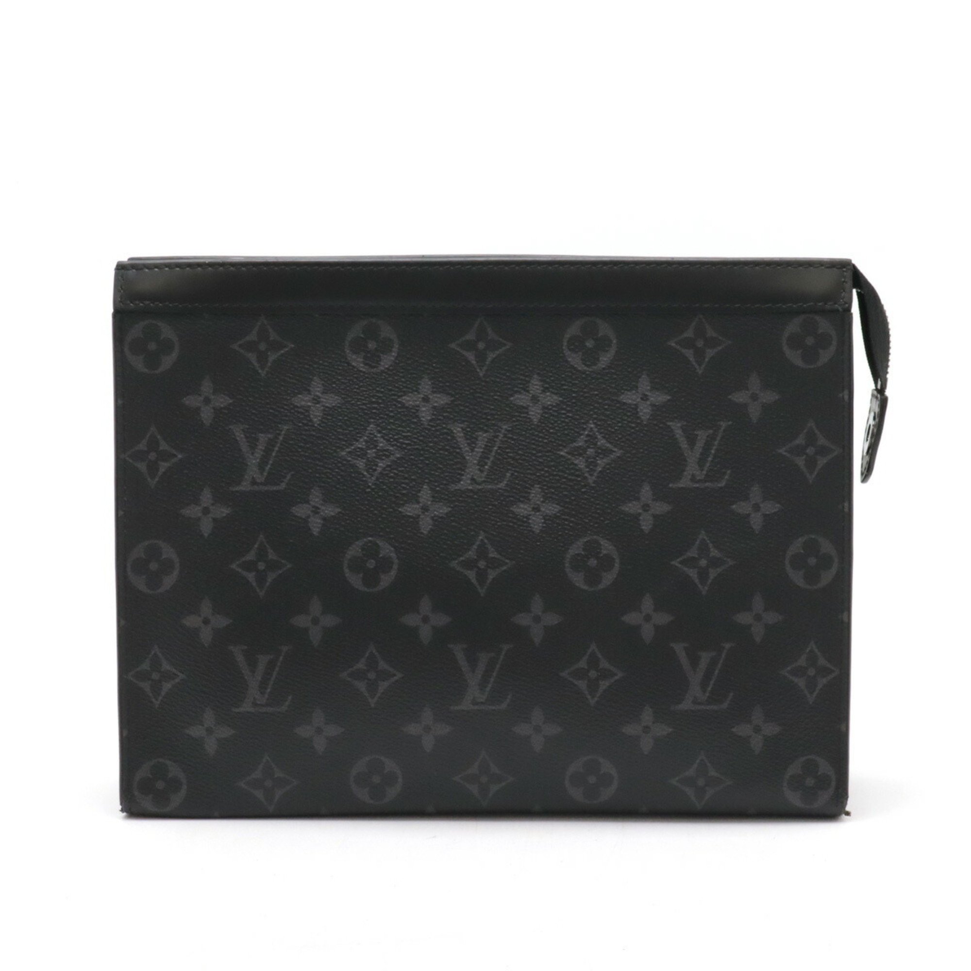 LOUIS VUITTON Louis Vuitton Monogram Eclipse Pochette Voyage MM Second Bag Clutch M61692