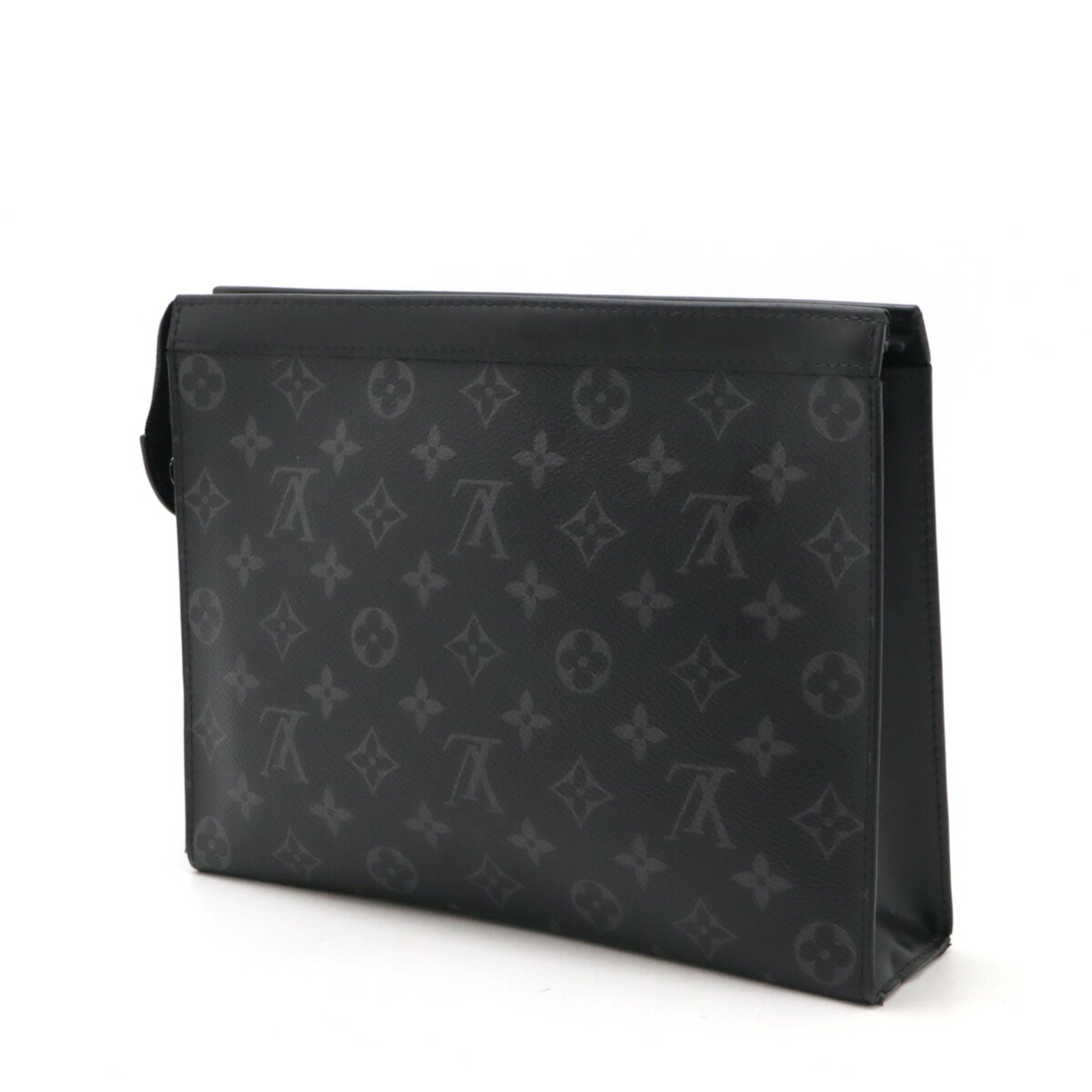 LOUIS VUITTON Louis Vuitton Monogram Eclipse Pochette Voyage MM Second Bag Clutch M61692