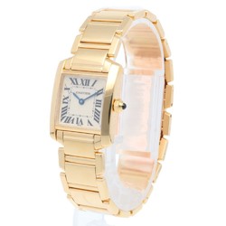 Cartier Tank Francaise SM Watch 18K 1820 Ladies CARTIER