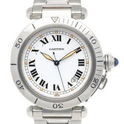 Cartier Pasha Watch, Stainless Steel W31005H3, Automatic, Men's, CARTIER, Overhauled