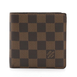 LOUIS VUITTON Damier Portefeuille Marco Bi-fold Wallet Non-sticky N61675