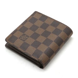 LOUIS VUITTON Damier Portefeuille Marco Bi-fold Wallet Non-sticky N61675