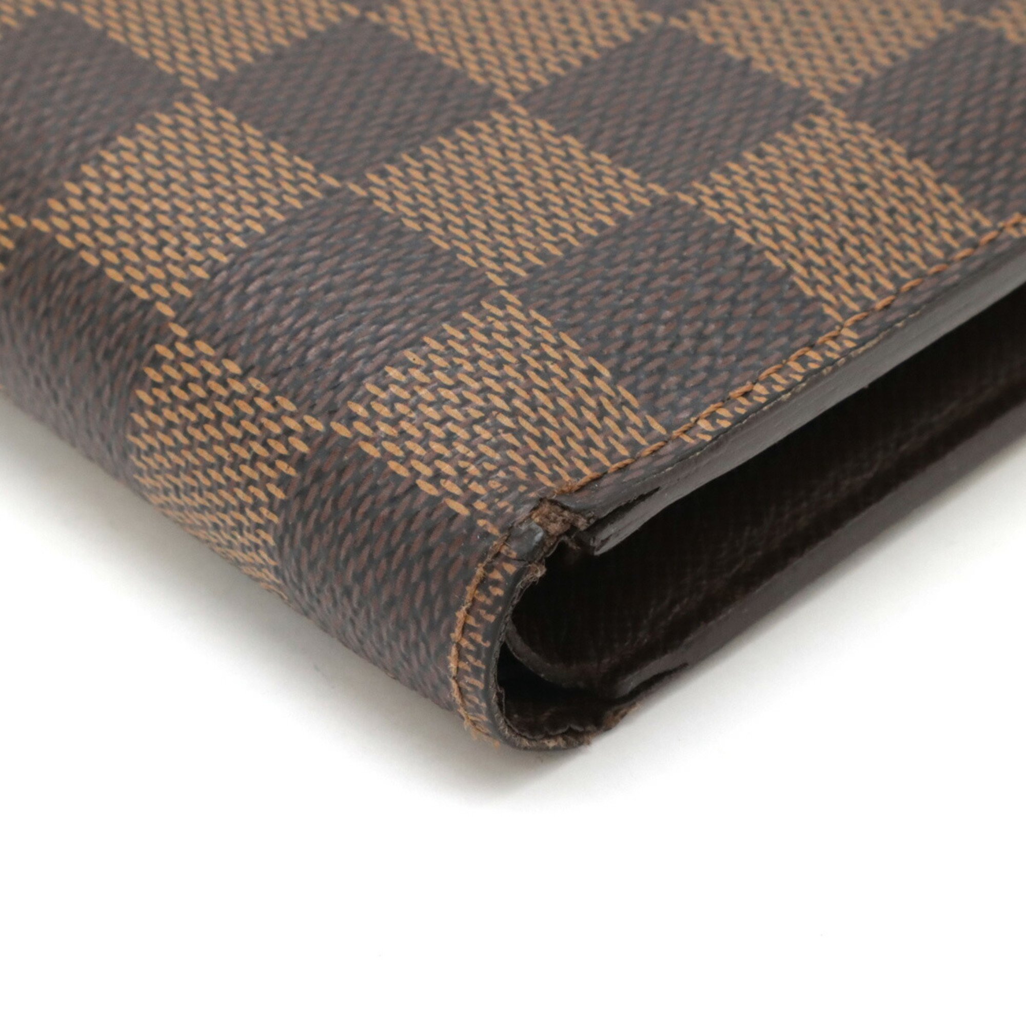 LOUIS VUITTON Damier Portefeuille Marco Bi-fold Wallet Non-sticky N61675