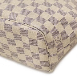 LOUIS VUITTON Damier Azur Neverfull PM Tote Bag Handbag Shoulder N51110