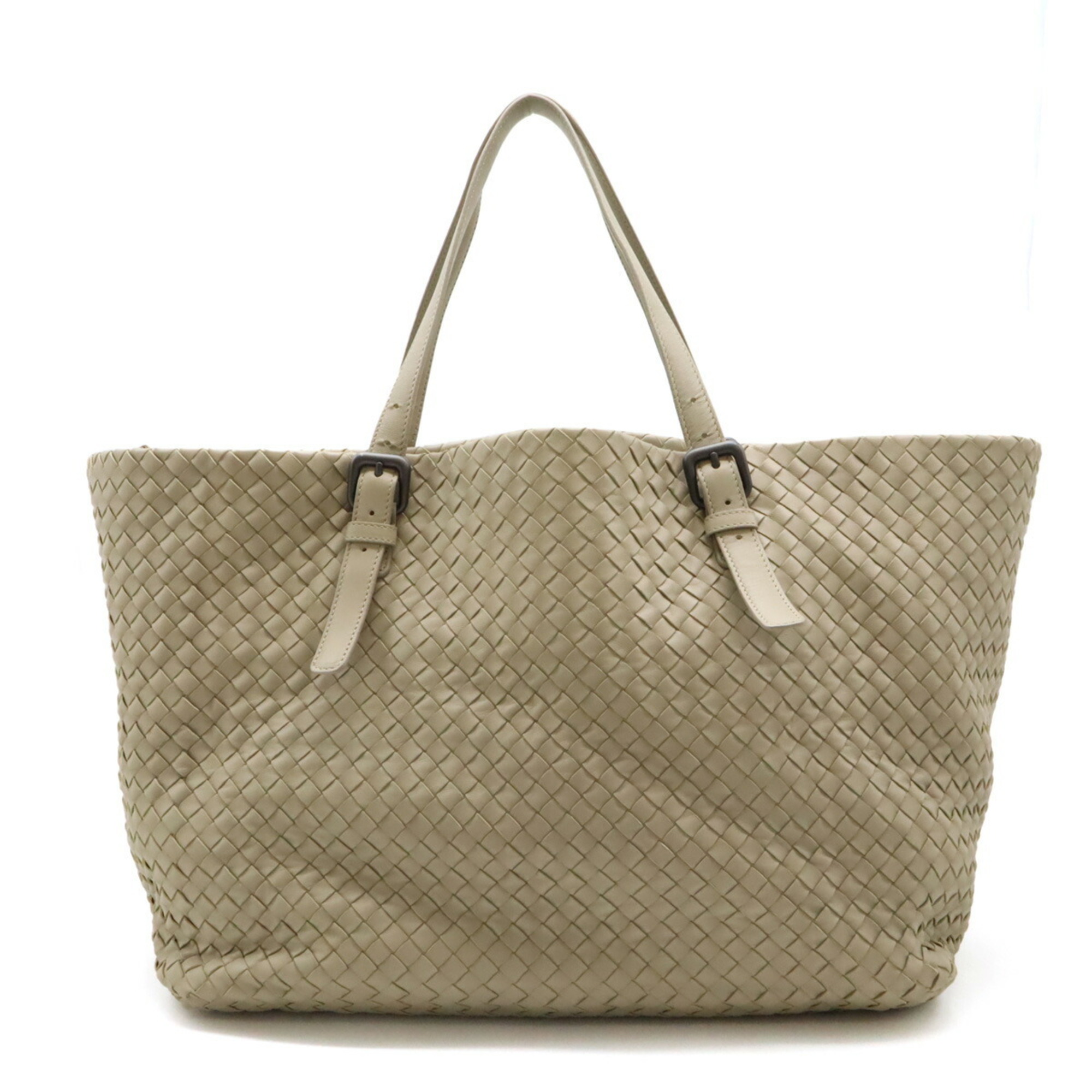 BOTTEGA VENETA Bottega Veneta Intrecciato Chester Bag Tote Large Sand Beige