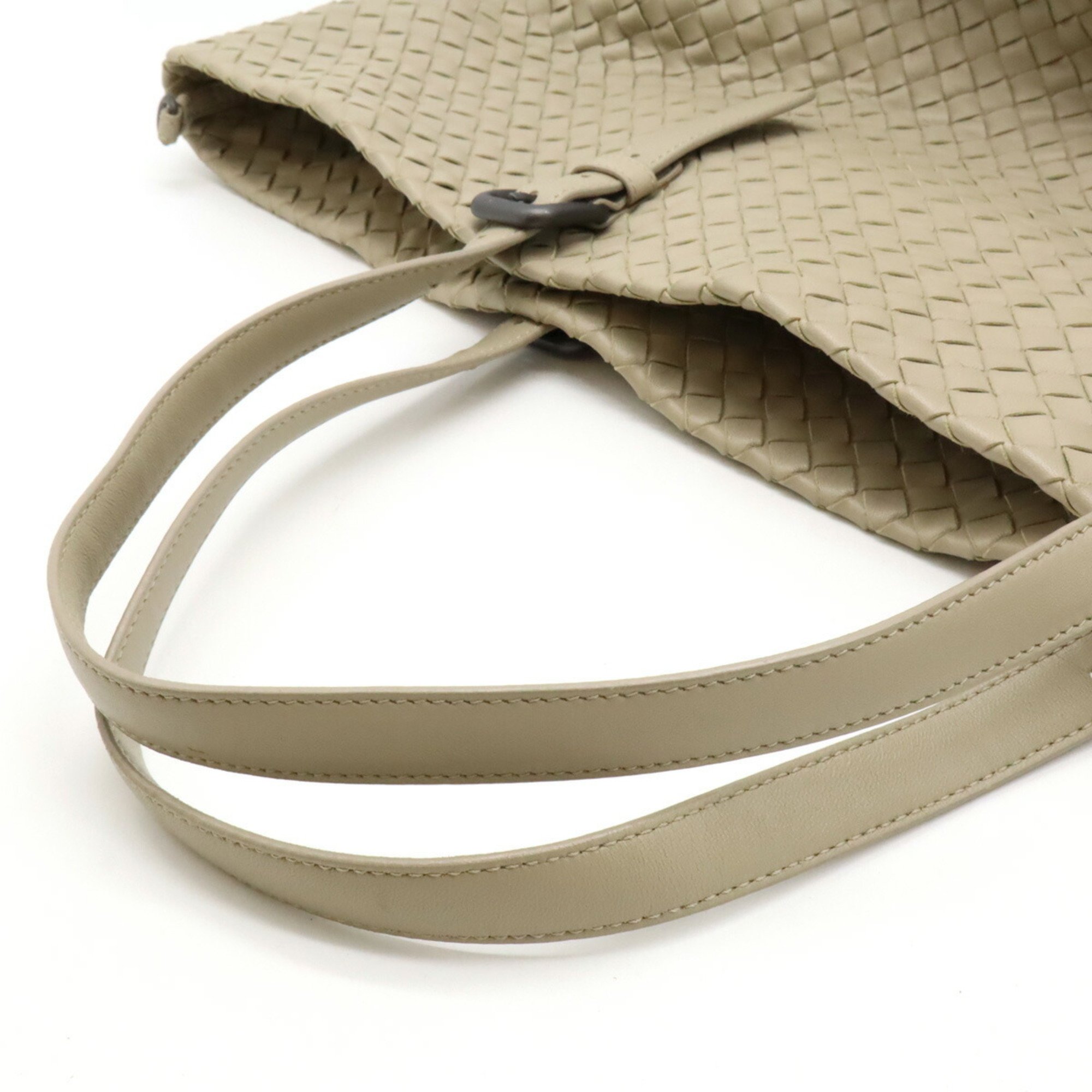 BOTTEGA VENETA Bottega Veneta Intrecciato Chester Bag Tote Large Sand Beige