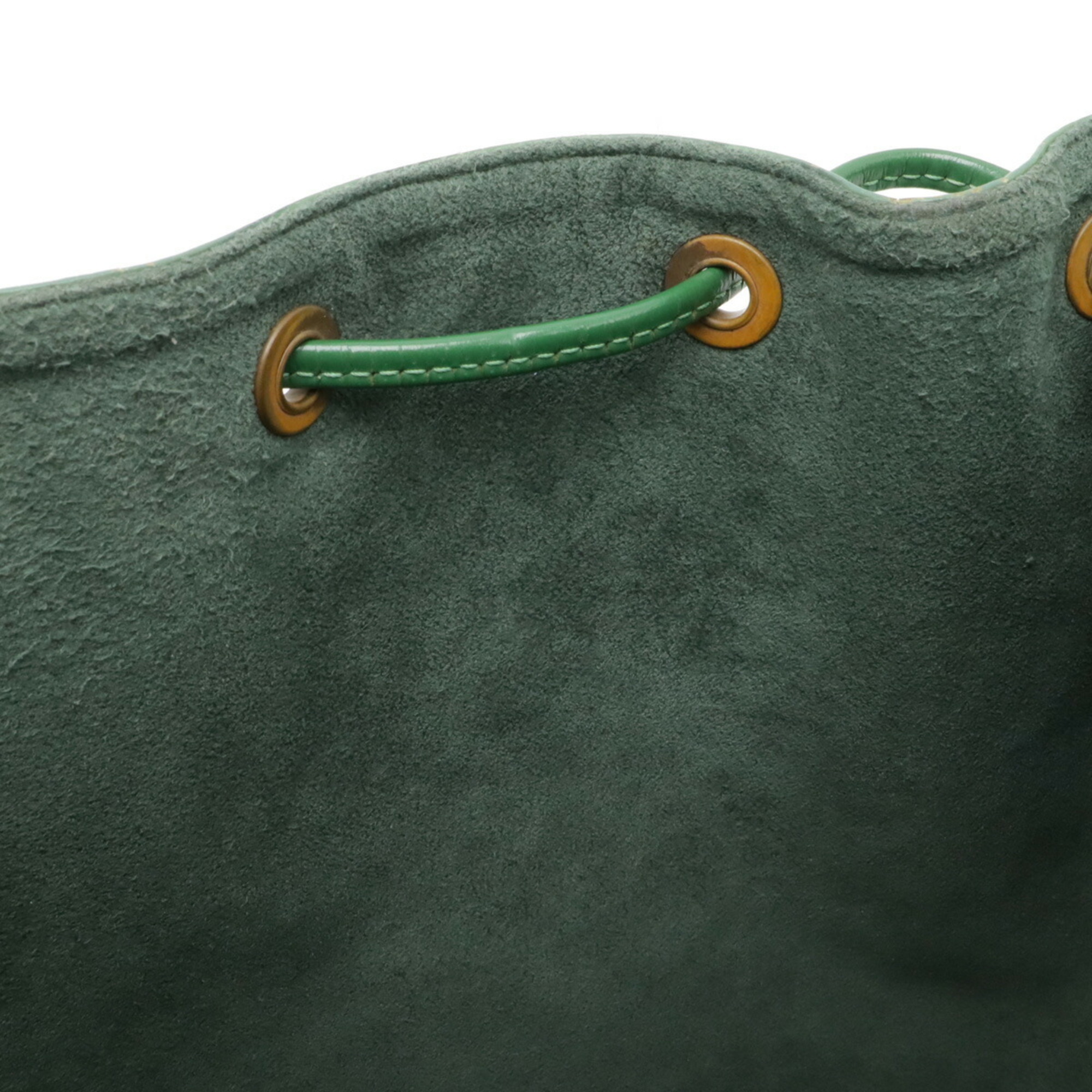 LOUIS VUITTON Louis Vuitton Epi Petit Noe Shoulder Bag Leather Borneo Green M44104