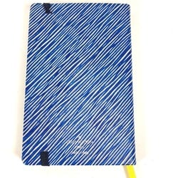 LOUIS VUITTON Cahier Gustave PM Notebook Memo Pad Stationery Epi Leather Women's Blue