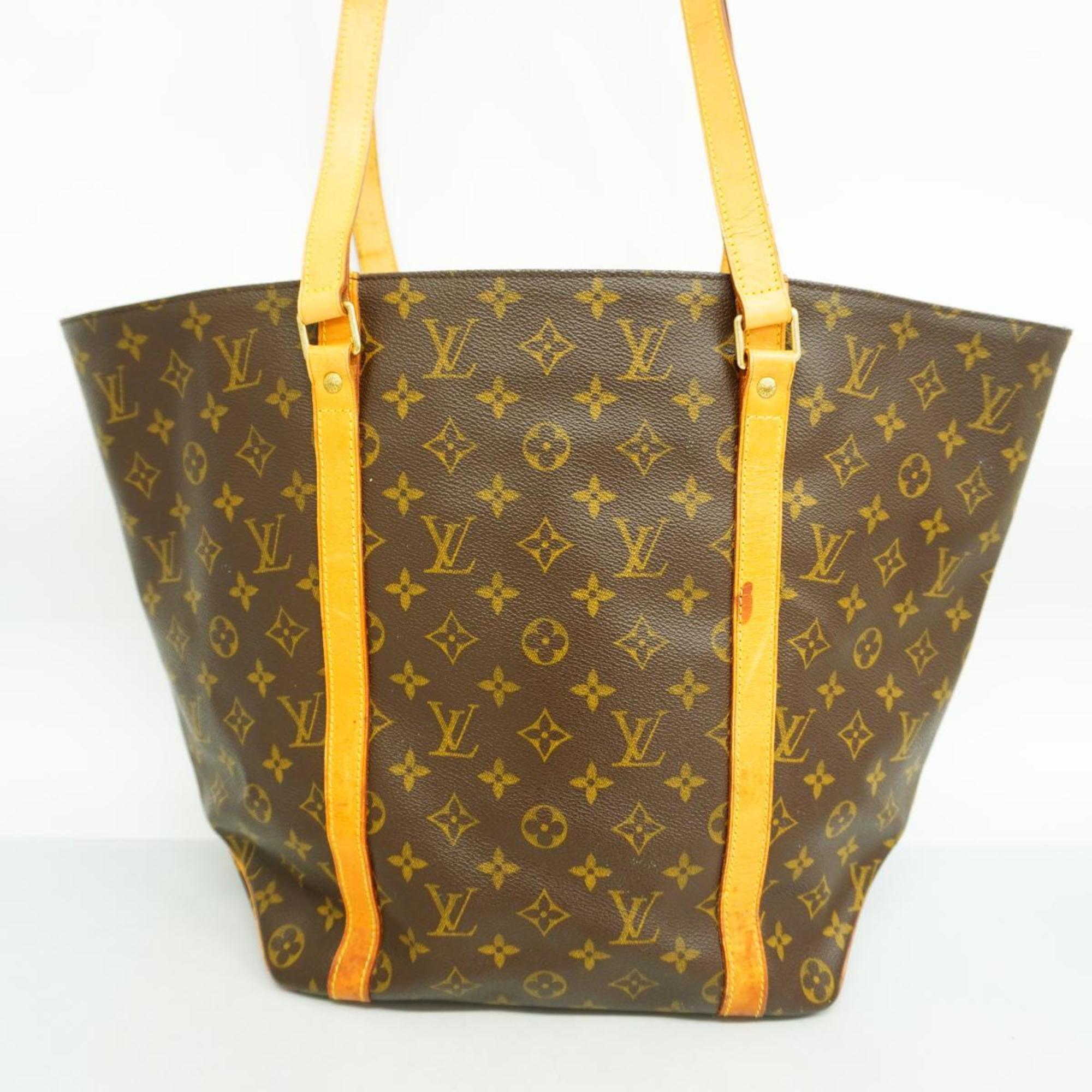 Louis Vuitton Shoulder Bag Monogram Sac M51108 Brown Ladies