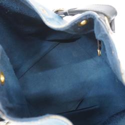 Louis Vuitton Shoulder Bag Epi Petit Noe M44152 Toledo Blue Noir Ladies