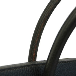 Hermes handbag Birkin 40 □A stamp Ardennes Black Men's