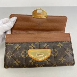 Louis Vuitton Long Wallet Monogram Etoile Portefeuille Sarah M66556 Brown Men's Women's