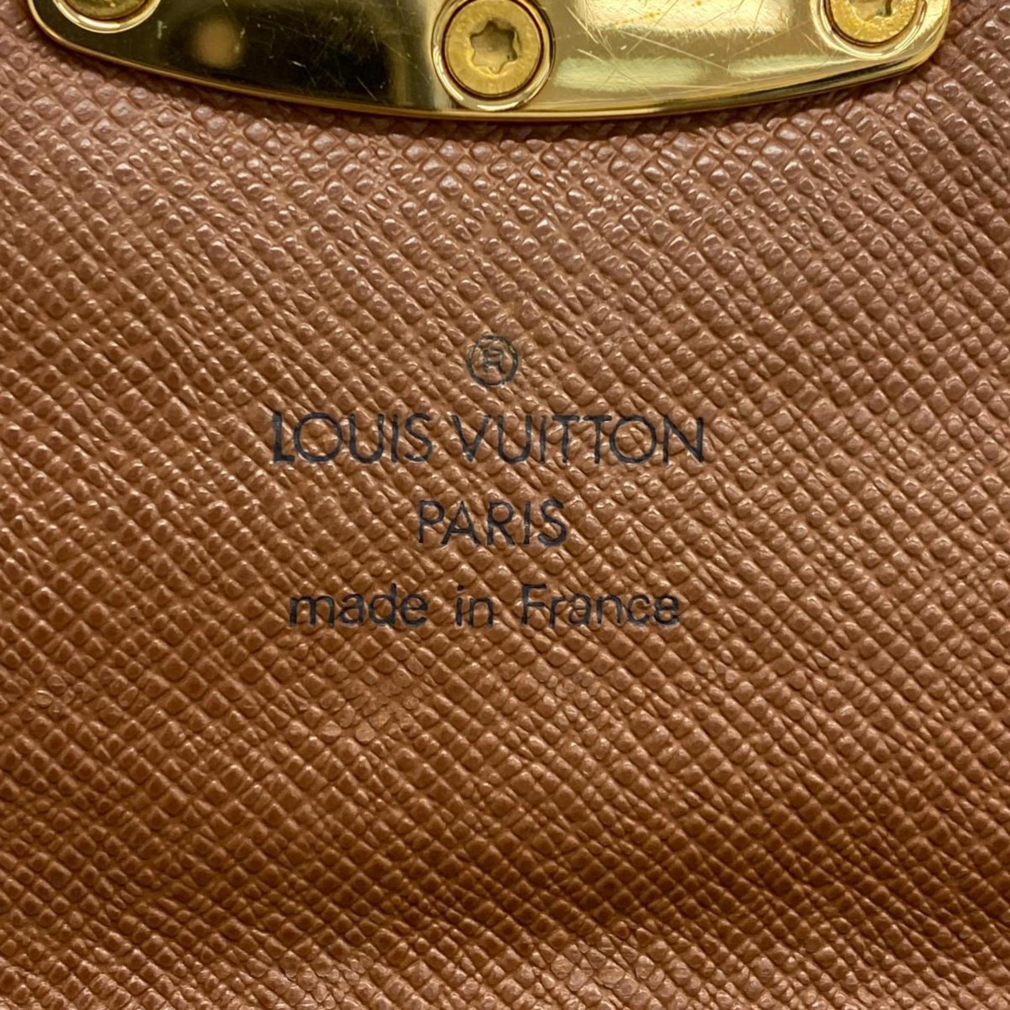 Louis Vuitton Long Wallet Monogram Etoile Portefeuille Sarah M66556 Brown Men's Women's