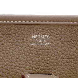 Hermes shoulder bag Evelyn 3 PM Etoupe Taurillon Clemence Z stamp