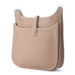 Hermes shoulder bag Evelyn 3 PM Etoupe Taurillon Clemence Z stamp