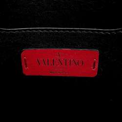 Valentino Garavani Chain Shoulder Bag Leather VALENTINO Black