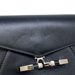 Valentino Garavani Chain Shoulder Bag Leather VALENTINO Black