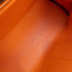 Hermes Kelly 32 Inner Stitching Verso Handbag Ebène Orange Epson J Stamp