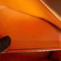 Hermes Kelly 32 Inner Stitching Verso Handbag Ebène Orange Epson J Stamp