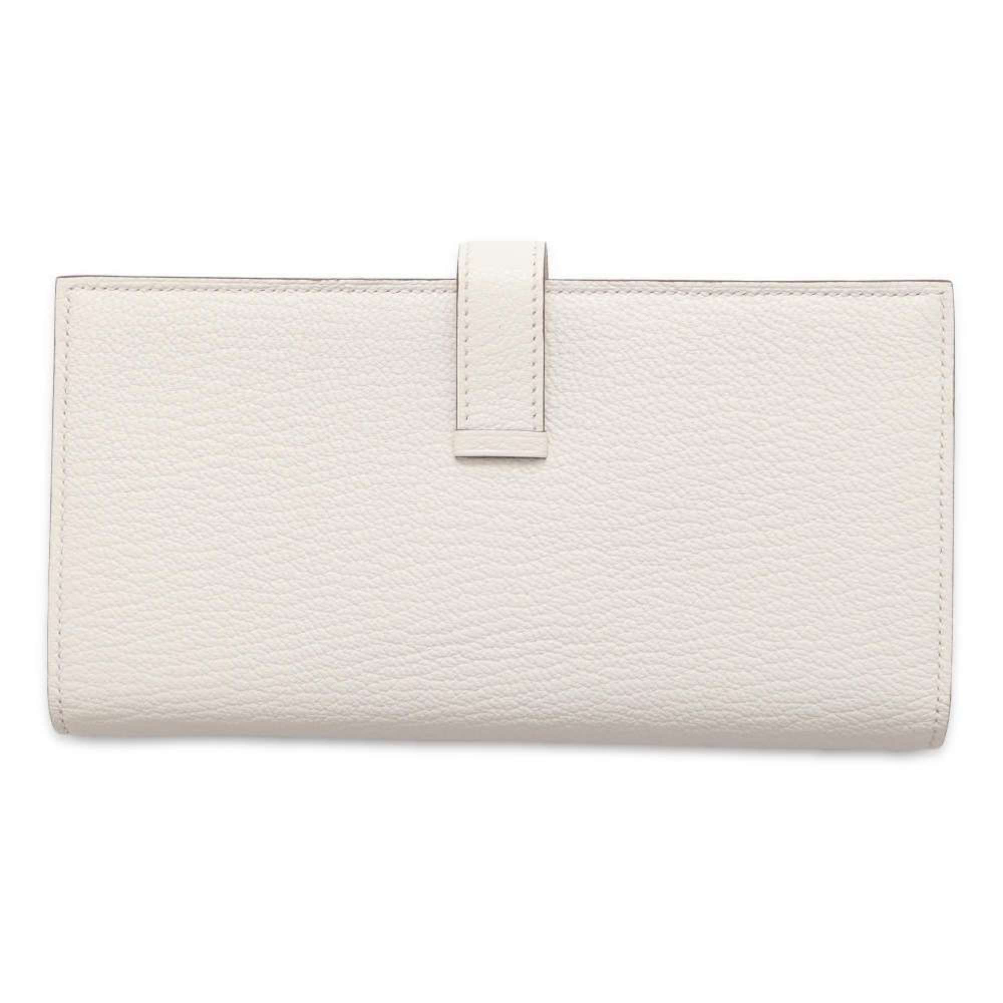 Hermes Long Wallet Bearn Soufflet Cle Chevre Mysore Z Stamp HERMES