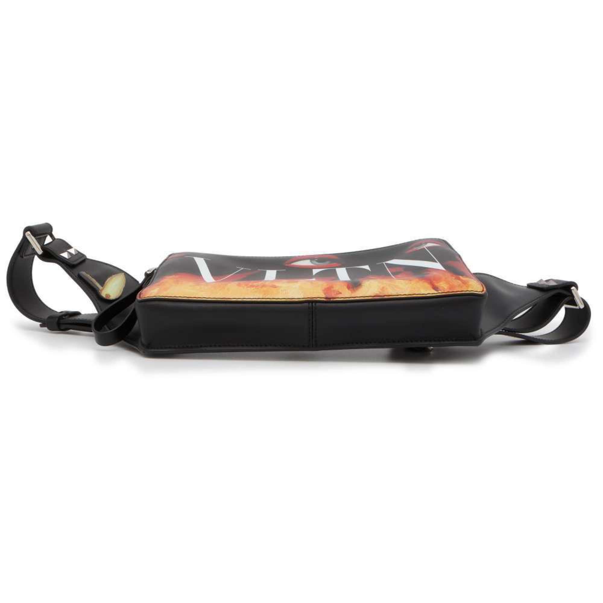 Valentino Garavani Body Bag Emilio Villalba Collaboration Lip Pattern UY2B0719DAP VALENTINO Black