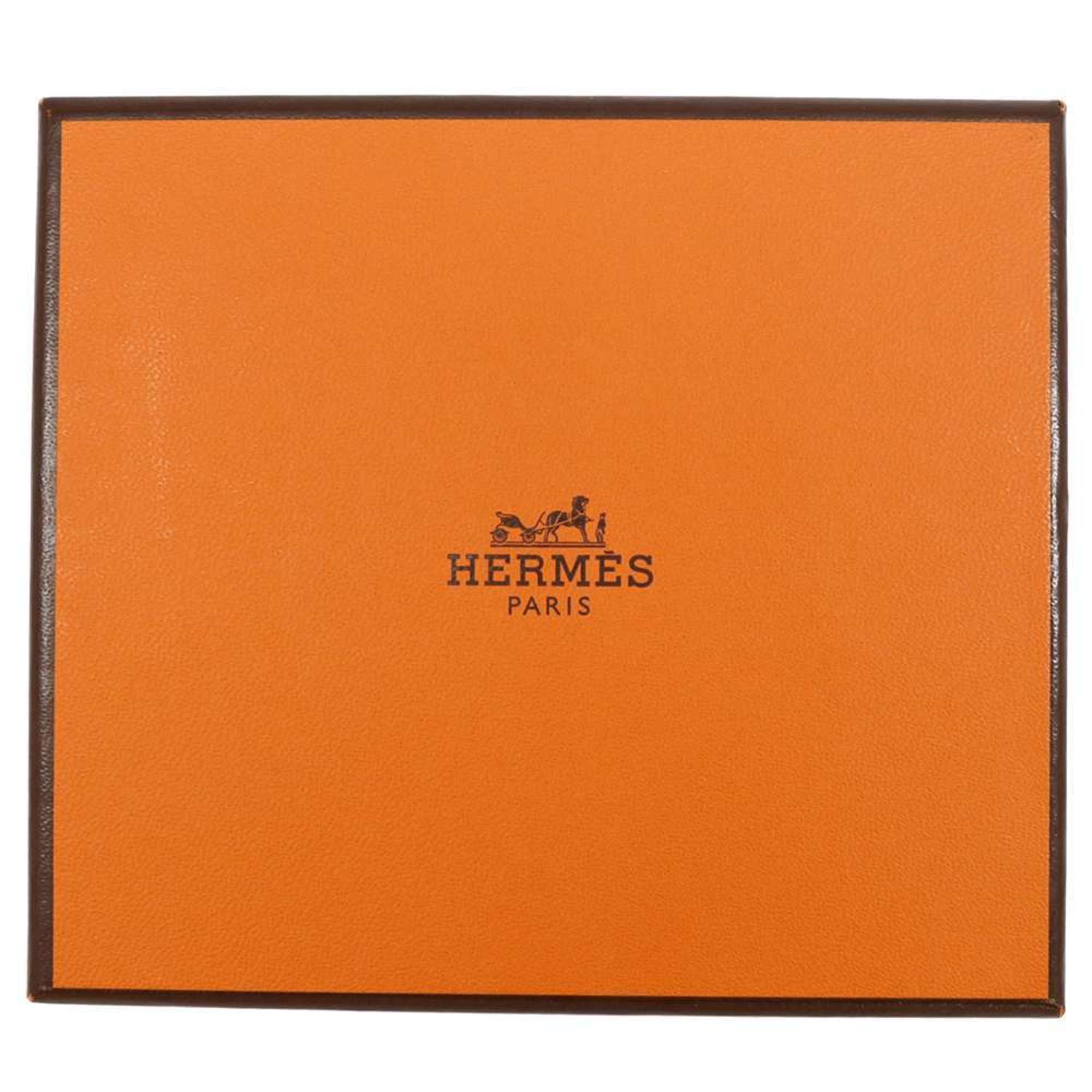 Hermes Tri-fold Wallet Bearn Combination Etoupe Chevre Mysore B Stamp HERMES