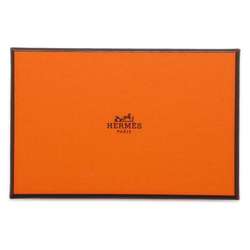 Hermes Business Card Holder/Card Case Calvi Jaune-Naples Chevre Mysore D Stamp HERMES Holder