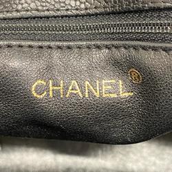 Chanel handbag Matelasse caviar skin black ladies