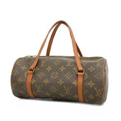 Louis Vuitton handbag Monogram Papillon 26 M51386 Brown Ladies