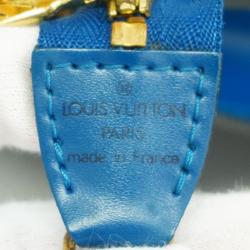 Louis Vuitton Epi Pouch Pochette Accessoires M52945 Toledo Blue for Women