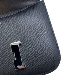 Hermes Shoulder Bag Micro Constance Black Epson N Stamp