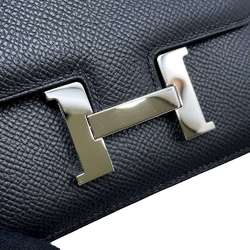 Hermes Shoulder Bag Micro Constance Black Epson N Stamp