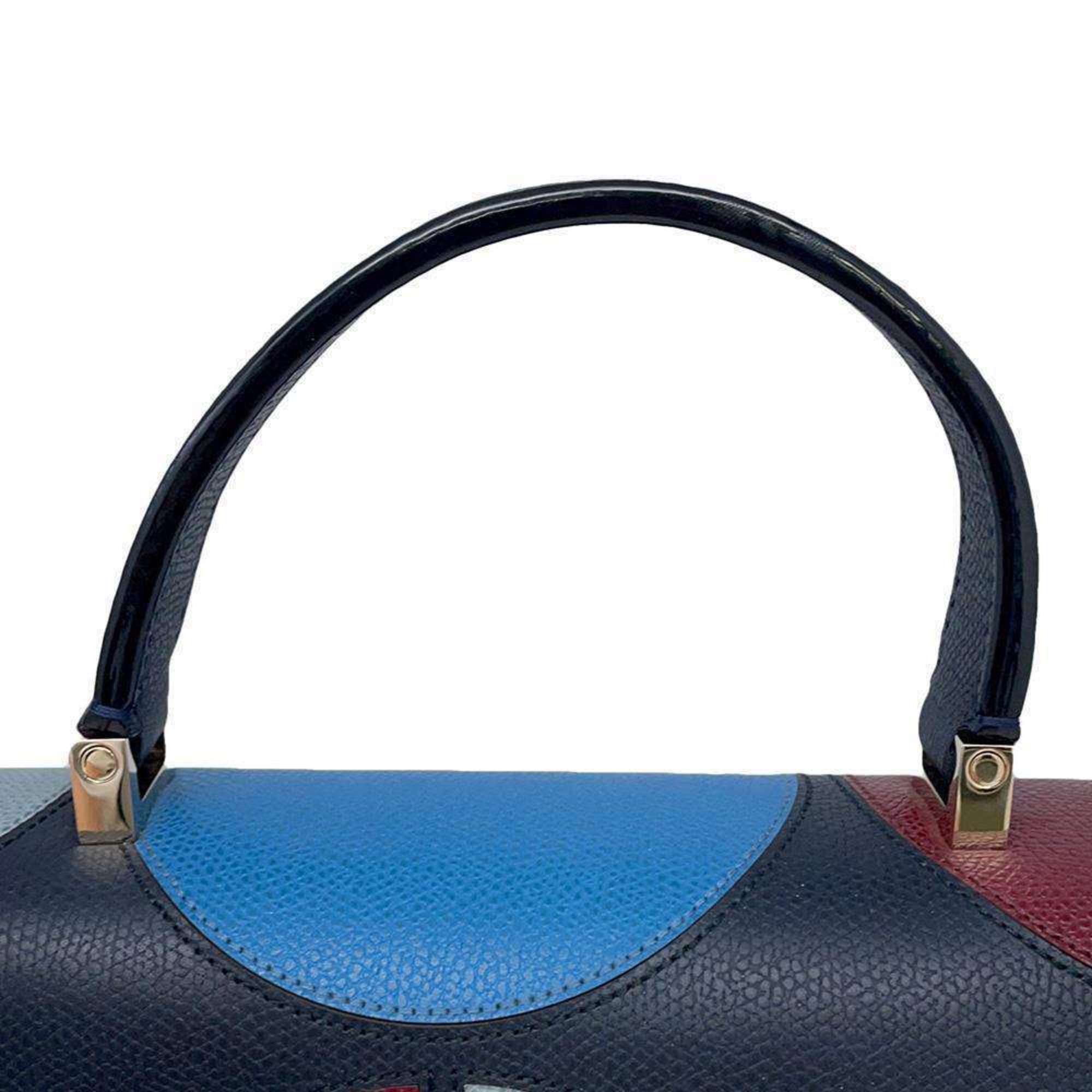 Valextra Handbag Iside LA DUUBLE J Collaboration WBES0036339IOC99NTCRBP 2way Shoulder