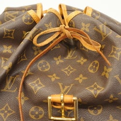 Louis Vuitton Backpack Monogram Montsouris GM M51135 Brown Women's