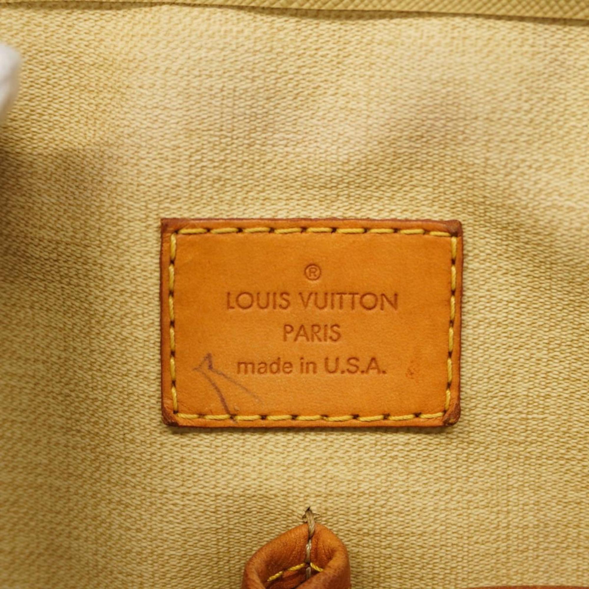 Louis Vuitton Handbag Monogram Trouville M42228 Brown Ladies