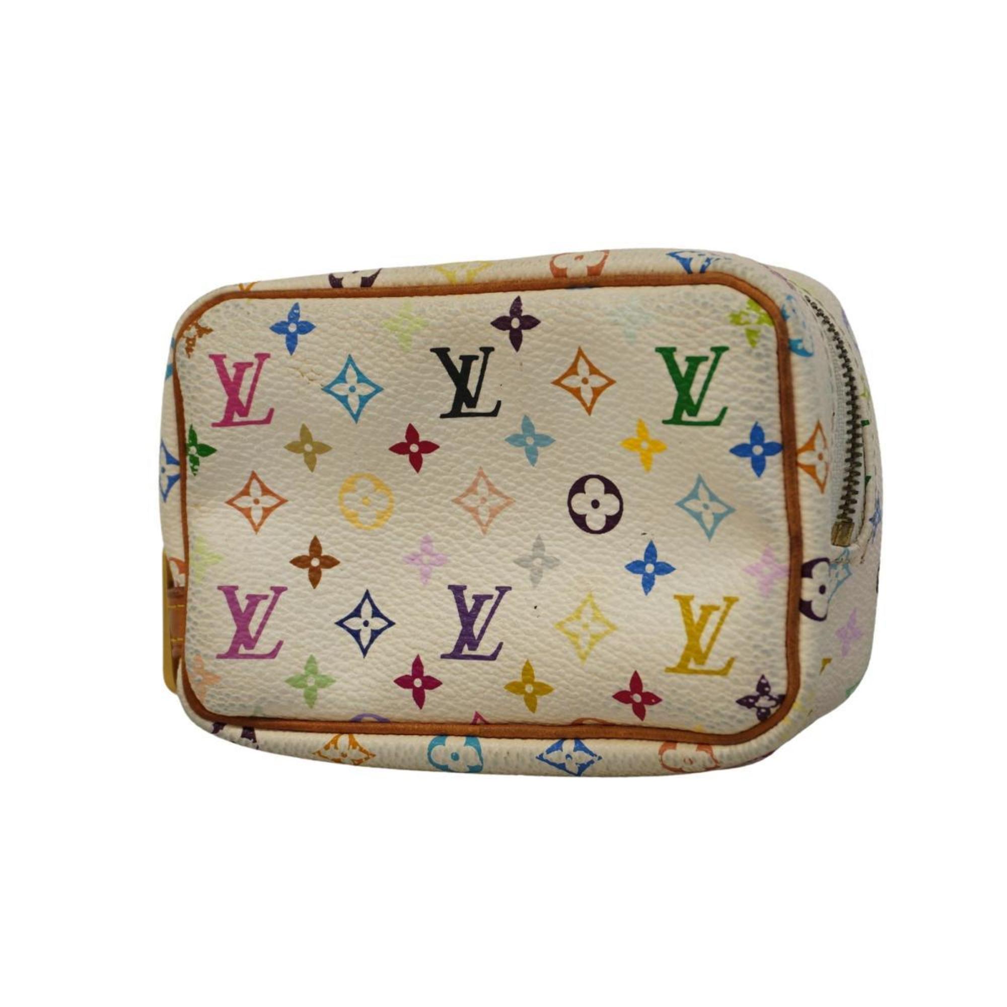 Louis Vuitton Pouch Monogram Multicolor Truth Wapiti M58033 Bron Ladies