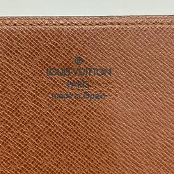 Louis Vuitton Long Wallet Monogram Porte Yen 3 Carte Credit M61818 Brown Men's Women's