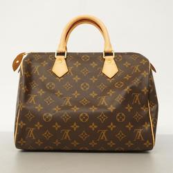 Louis Vuitton Handbag Monogram Speedy 30 M41108 Brown Ladies