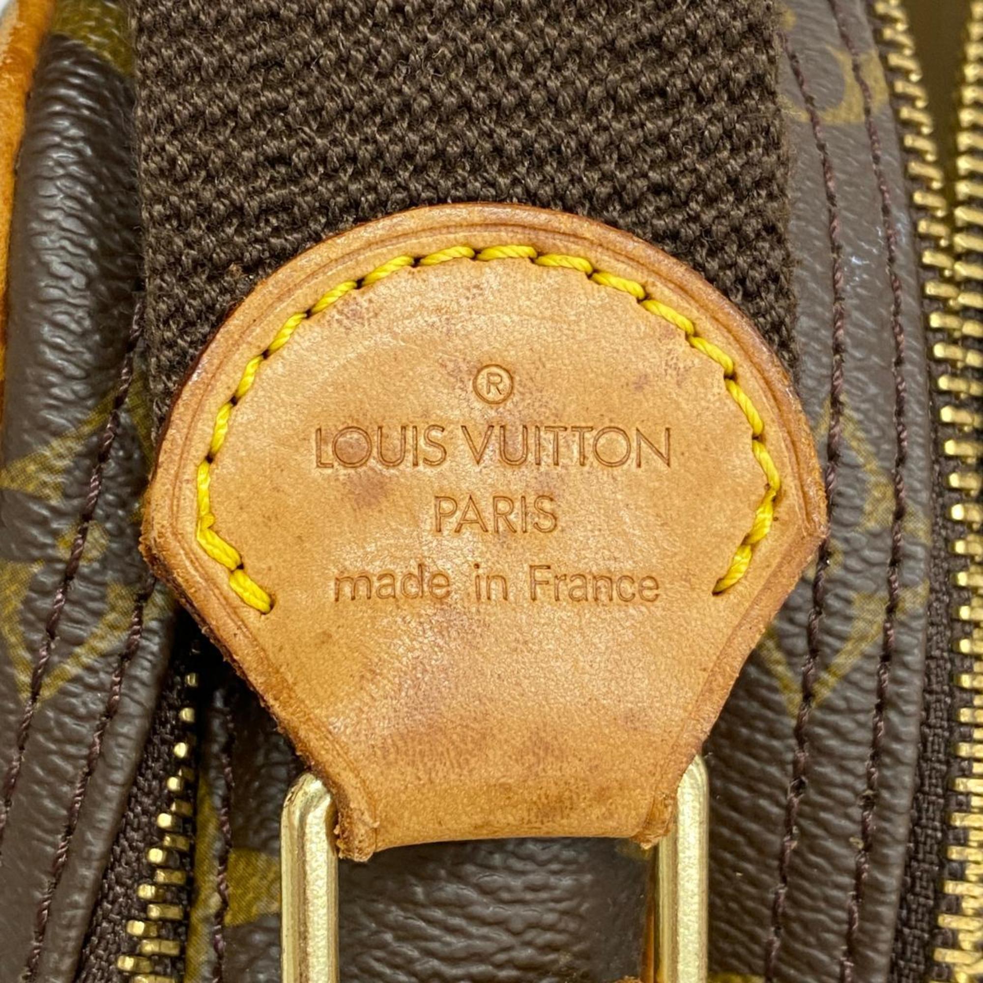 Louis Vuitton Shoulder Bag Monogram Reporter PM M45254 Brown Ladies